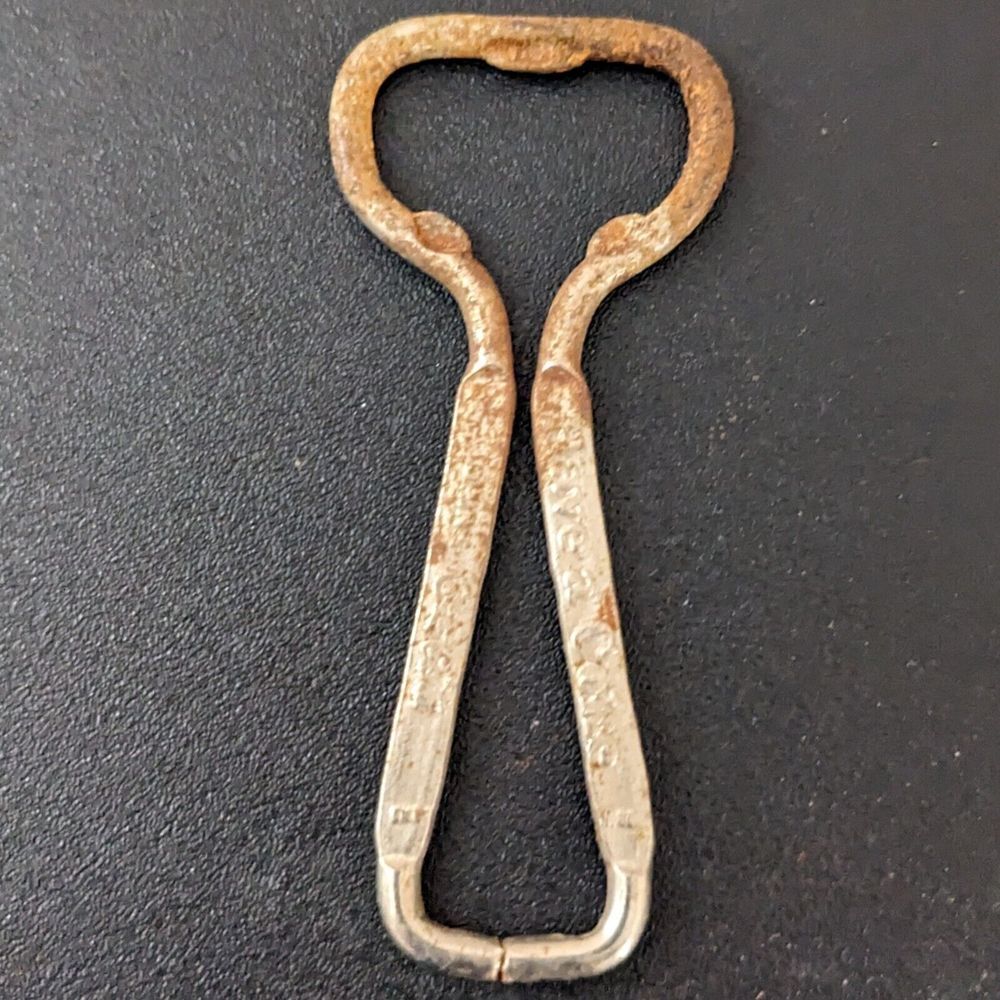 Vintage Coca Cola‎ Handheld Bottle Opener Chrome Have A Coke Drink Coca Cola